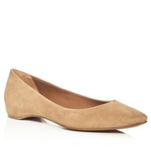🌸 Aquatalia | Marcella Suede Tan Flat Shoes 7‎